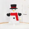 소프트 산타 천사 인형 엘크 눈사람 크리스마스 트리 양말 케이크 디저트 테이블 플러그인 장식 어린이 선물