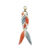 Keychains handgeweven sleutelhanger schooltas hanger creatief kleurrijk zeemeermin touw geweven ornamenten cadeau voor vrouwen miri22