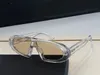 斜めのファッションレディースサングラス長方形のフレームアバンガーダートレンドスタイルグラスUV400最高品質の屋外装飾メガネw7803421