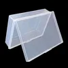 Transparent Plastic Boxes Playing Cards Container PP Storage Case Packing Poker Game Card Box CCF7635