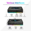 X96 X4 Amlogic S905X4 Android 11.0 TV Box 4GB+32GB 2,4G+5GWifi Smart RGB Light Media Player 8K Set-Top-Boxen