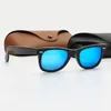 Moda Uomo Occhiali da sole Donna Guida modello farer montatura in acetato vera protezione UV lenti in vetro occhiali da sole per Lasies con 8283377