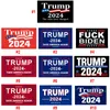 20 stilar Trump Flaggor 3x5 ft 2024 Re-Elect Take America Back Flag med mässing Grommets patriotiska