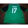 Benutzerdefinierte 009 Jugend Frauen Marshall Thundering Herd Isaiah Green #17 Fußballtrikot Größe S-5XL oder benutzerdefiniertes Trikot mit beliebigem Namen oder Nummer