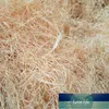 Feestartikelen 50 g / 100g natuurlijke raffia gras voor geschenkdoos decoratie rode wijn cosmetische verpakking vulmateriaal