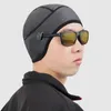 Cycling Caps Winter Warm Fleece Hats Thermal Bicycle Cap Headwear Windproof Running Skiing Bike & Masks