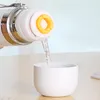 350 ml 500 ml DIY Sublimation Blancs Gobelet Bouteille D'eau En Acier Inoxydable Droit Fiole À Vide Tasse À Café Avec Lanière