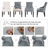 Printed European Style Elastic Chair Cover Sloping Arm Big Size Wing Back King Covers Seat Washable 10 Colors 211116