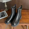 メトナ純正レザーアンクルブーツ本物のウールの毛皮の女性ブーツプラットフォームハイヒールの短いブーツジップチャンキーヒール女性靴黒210608