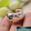 100 % 925er-Sterlingsilber, trendiger großer Ring mit glatter Oberfläche, Unisex, Damen- und Herrenringe, Schmuck, Großhandel, verblasst nie, Tropfenverschiffen, Fabrikpreis, Expertendesign, Qualität auf dem neuesten Stand