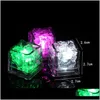 Favor Event Festive Supplies & Garden Gadget Led Coaster Flashing Bulb Cup Mat Colorful Light Up For Club Bar Home Party Holiday Dde3633 272