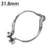 4Size Stainless Steel Brake Line Clamp Cable Clip Pipe Buckle Bicycle Wire Fixed Ring Organization Clamped Bike Ring Cable Parts 442 Z2