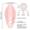 NXY Vibratori Invisibile Indossabile Strapon dildo Stimolatore del clitoride Telecomando senza fili Vibratore impermeabile in silicone Mutandine sesso per coppia 1119