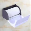 Dispenser di asciugamani porta carta igienica impermeabile per WC WC Accessori bagno Vassoio creativo Carta per montaggio a parete in plastica 210401