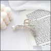 المشابك الشعر مجوهرات كوريا السمكة ذيل المعادن لؤلؤة سبيكة النساء scrunchies diamond hairpins aessories الذهب sier girl