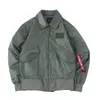 Dropship ejército táctico militar CWU/45P chaqueta de bombardero hombres vuelo béisbol Top Gun negro B3 Airforce piloto rompevientos chaquetas de los hombres