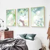 猫と花のかわいい絵画装飾ポスター猫Cuadros Decoracion Dormitorioの絵のための絵のための絵のための絵の家の装飾x0726