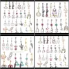 & Bell Rings Drop Delivery 2021 Wholes 20Pcs Mix Style Belly Button Body Piercing Dangle Navel Ring Beach Jewelry Cluic298M