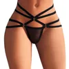 sexy woman black g string