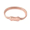 zilveren armband voor vrouwen charm liefde bangle aangepast manchet paar hoogwaardige roestvrijstalen stalen botten keten dames heren ontwerper armbanden luxe armbanden 20214610237