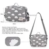 Baby stroller travel portable multifunctional nursing diaper bag polyester waterproof storage bag for mother and child 211025