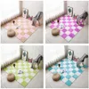 Splicing Carpet Foam Floor Mats Plush Soft Split Bathroom Non-Slip Children's Room Puzzle Crawling Mat 210626