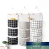 Förvaringspåsar 3 Pocket Väggmonterad Väska Garderob Hängande Sundries Smycken Arrangör Påse Kosmetika Leksaker Organizer1 Fabrikspris Expert Design Kvalitet Senaste