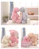 Multicolor ins Easter Plush Bunny Doll Big Ear Toy Wedding Rag Cartoon Children's Verjaardagscadeau