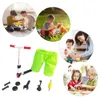 Małe zwierzęta zaopatrzenie Mini Finger Model Toy Tiny Scooter for Fingers Dorphouse Decorations Zespół deskorolki SET290I