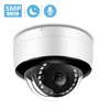 Камеры 5MP Купол IP-камеры Крытый AI Человеческий оповещение 3MP 48V Poe Security CCTV IR Night Vision Audio Onvif P2P 1080P HD Wired