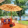 Möbelzubehör 18" runde Schirmbasis Gewichtstasche Wetterfester Sonnenschirm-Strandzeltständer für den Außenbereich für den Heim- und Hotelgebrauch XBJK2106