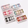 10 Teile/satz Goldfolie Washi Tape Nette Masking Tapes Dekorative Aufkleber Scrapbooking DIY Schreibwaren KDJK2105 2016