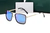 Luxury New Brand Polarized Designer Sunglasses Mens Women Pilot UV400 Eyewear Glasses Metal Frame Polaroid Lens sun eyeglasses