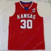 College Basketball draagt ​​2022 Finale vier 4 Kansas Jayhawks Basketball Jersey NCAA College Ochai Agbaji David McCormack Wilson Harris Braun Lightfoot Remy Martin