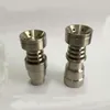 Cigarette Smoking pipes Holder Accessories 14mm&19mm 4 IN 1 domeless titanium nail, with male and female joint. really convenient