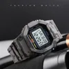 SKMEI Multifunktionell digital sportklocka Män 2 Tidsräkning Down Mens Armbandsur Mode Retro Man Klockor Reloj Hombre 1628 Q0524