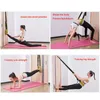 Rooxin Yoga Stretch Gürtel Turnhallen Workout Pilates Stick Widerstand Bands Yoga Gurt Übung Taille Bein Bahre Training Band H1026
