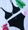 Costumi da bagno donna Bikini brasiliano perizoma costumi da bagno 2022 4 colori vita alta due pezzi Sweimwe solido sexy
