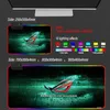 RGB Republic of Gamers Mouse Pad Gaming Computer ROG MousePad LEDラージゲーマーMausepad Carpet Big Desk Mat Support DIY 210615329S