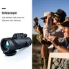 Teleskop Fernglas BAK4 80X100 Optik Zoom HD Objektiv Wasserdicht High Definition Monokular Spektiv Tragbare Für Wandern Jagd