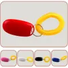 Formation de chien Fournitures d'obéissance Pet Home Garden Bouton Clicker Sound Trainer avec bracelet Guide d'aide Cliquez sur Outil Chiens 11 couleurs RRB14370