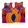 NCAA 23 Michael 2021 Movie Space Jam Tune Squad Basketball Jersey Blue 1/3 Tweety! TAZ 10 LOLA 7 R.Runner LeBron 6 James 1 Bugs White