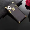 携帯電話のケースレターl Samsung S23ultra S23 S22 S22PLUS S22Ultra Fashion Leather Case S20fe for iPhone 15pro 14 13プリントデザインスクワールのデザイナー携帯電話ケース