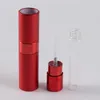 Portable Mini Spray Bottle Aluminium Perfume Butelki Atomizer Travel Refillable Puste Kontener kosmetyczny 7 Kolory 8ml