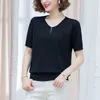 chic oversize women's sweaters summer thin crop basic Sweater women's jumper female sweater knit Jumpers top 210604
