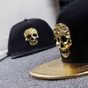 Cool Novelty Skull Rivets Punk Hip Hop Baseball Cap Women Sunshade Cotton Sports Sunscreen Street Dance Sun Hats P4672854818775026