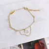 2022 Amour Cadeau Bracelet Designer Bijoux Bracelet En Acier Inoxydable De Luxe Boucle Bracelet Bijoux Pour Femmes Hommes Marque Bracelets Fête Mariages Bijoux