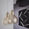 Lampes suspendues lustres en verre nordique lumières de décoration pour la chambre à coucher salon cuisine E27 lampe à LED suspendue