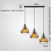 Stylish Nordic LED Pendant Lamp - Modern Design Chandelier for Kitchen and Living Room Decor - Hanging Indoor Lighting Fixture for Ceiling