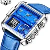 2021 Lige Sports Klockor Mens Top Luxury Brand Vattentät Armbandsur Män Kvarts Analog Militär Digital Watch Relogio Masculino Q0524